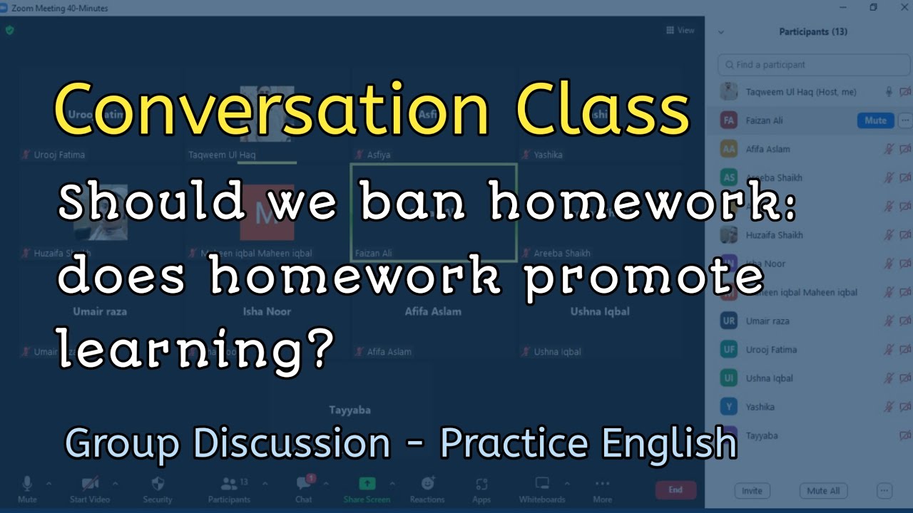 homework does not promote learning