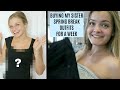 Buying My Sister Spring Break Outfits for a Week at a Thrift Store ~ Jacy and Kacy