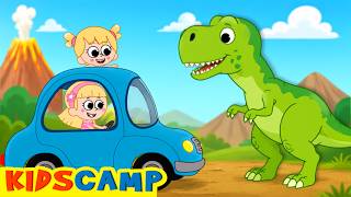 t rex dinosaur song kidscamp nursery rhymes