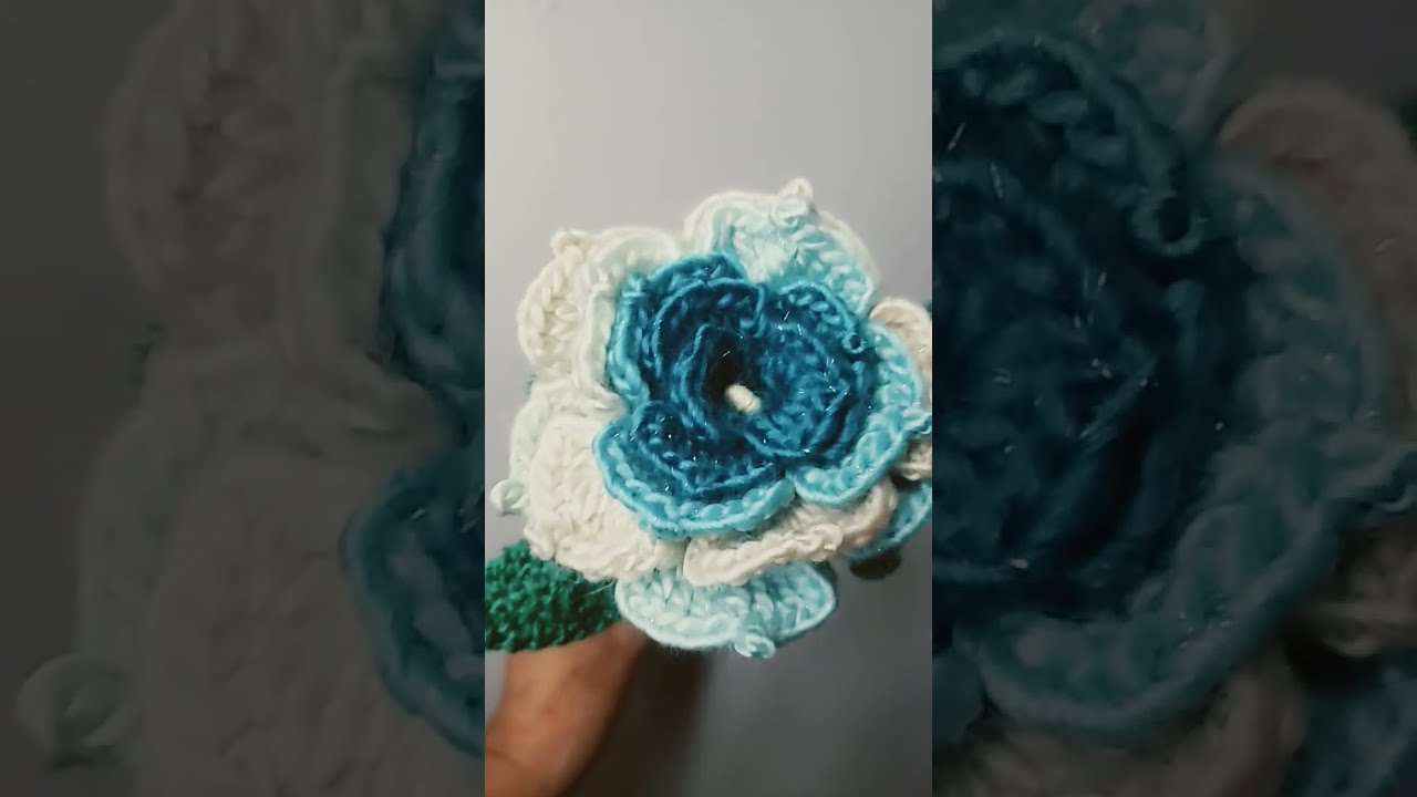 rosa: #crochet #flores #rosa #parati #dalelikeycomparte #siguemeparamascontenido @destacar_