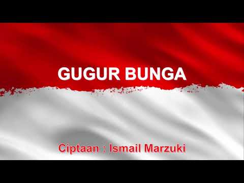 Lagu gugur bunga dengan lirik | lagu wajib | lagu anak | lagu nasional | lagu 4K