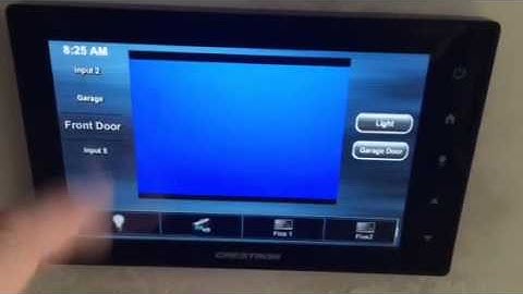 Crestron Spinner list demo