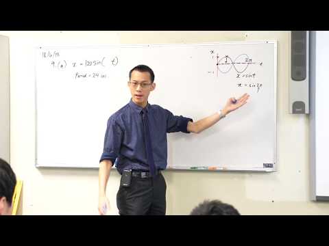 Simple Harmonic Motion Example Question (1 of 3: Determining period of motion)