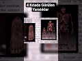 4 Kıtada Görülen Yaratıklar  #gizemlervebilinmeyenler #horror #youtubeshorts #youtube