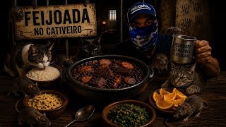 Ao vivo no Cativeiro Fazendo Feijoada na lenha