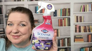 Clorox Scentiva Disinfecting Multi-Surface Cleaner in Tuscan Lavender & Jasmine #cleaningproducts