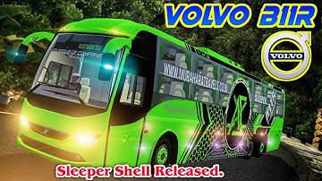 VOLVO B11R Sleeper Shell Bus Mod Released Download Link In Description. Bussid V3.7.1 Android.