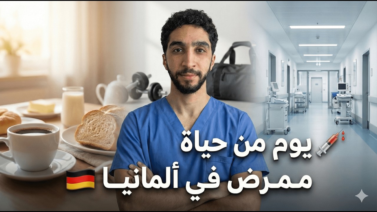 يوم كامل في حياة ممرض في ألمانيا 🇩🇪 : عمل، جيم، وتسوق 💉🏋️‍♂️🛒