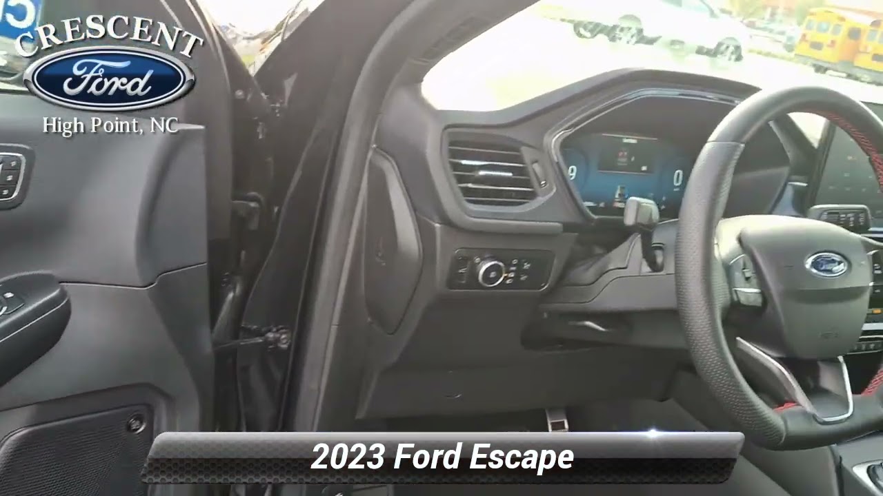 Certified 2023 Ford Escape ST-Line Elite, High Point, NC R2036