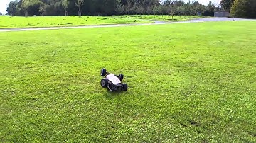 Losi DBXL | drifting on grass | Slow Motion | HD