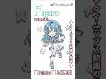 [ #熊聚繪 ] VruberOnly『今日も可愛い!』Figaro 六周年恭喜! #Figaro6周年  [ #小熊墨樹 |#shorts (詳細は概要欄)