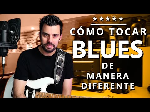 Te DESAFIO a aprender este RITMO DE BLUES fácil para guitarra | Marcos García