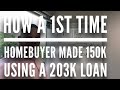 HOW A FIRST TIME HOMEBUYER MADE 150k WITH A 203K LOAN. WATCH TO THE END Q&A