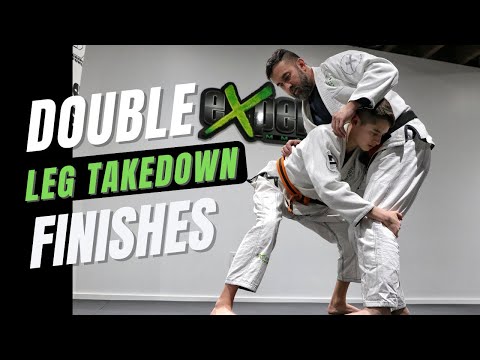 Jiu-Jitsu | Double Leg Takedown Variations & Finishes