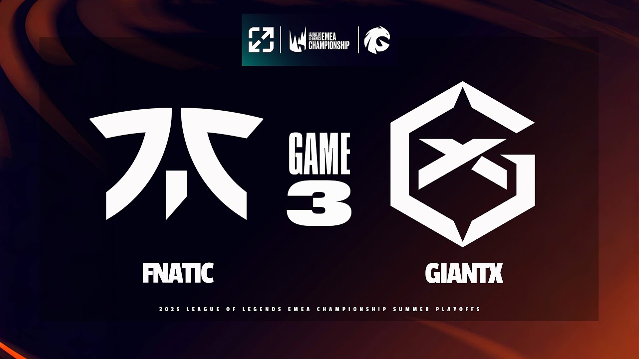 [LEC]【FNC vs GX】第三局速看丨2025LEC夏季赛季后赛丨20250915