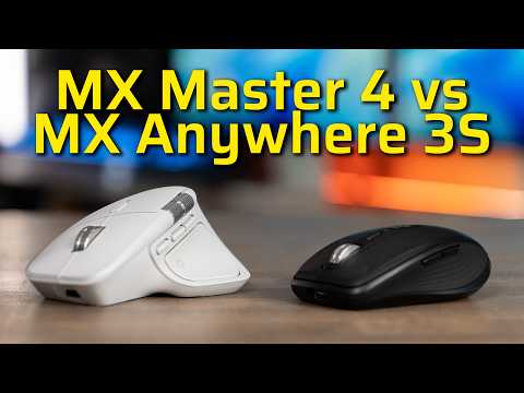 Logitech MX Master 4 vs MX Anywhere 3S: Which to Buy?