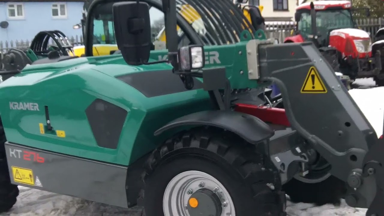 Kramer KT276 Compact Telehandler - YouTube