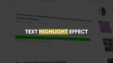 Text Highlight Effect - Hitfilm Express Tutorial