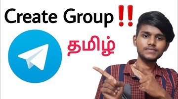 how to create group in telegram in tamil / new telegram group / Balamurugan Tech
