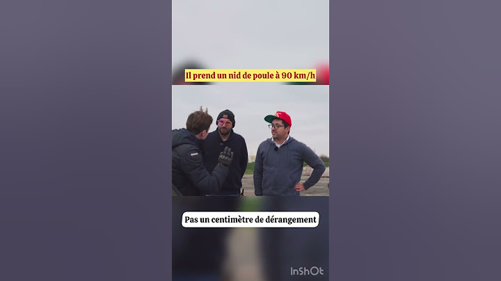 Il prend un nid de poule à 90 km/h (Extrait d’une vidéo de Sylvain Lyve) #shorts #vilebrequin