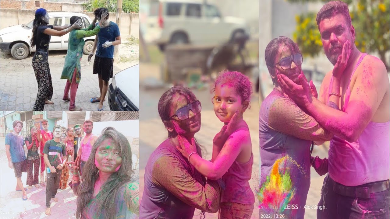 पहेली बार खेली ससुराल मे होली वो भी इतनी धमाके दार 😊