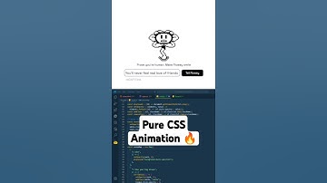 Make Flowey Smile CAPTCHA CSS Animation