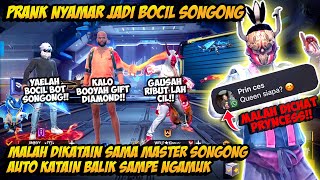 PRANK NYAMAR JADI BOCIL SONGONG DIHINA MASTER SOMBONG AUTO KATAIN BALIK & PAMERIN SKIN SAMPE NGAMUK