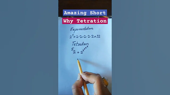 Exponentation vs Tetration method | a nice Short | #how math #viralshort #shorts
