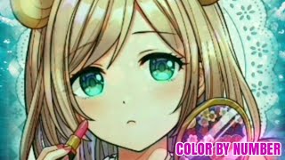 Anime - Color by Number || Colorscapes - Color by Number, Coloring Games #10 screenshot 4