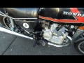 Honda CX 500 "GÃ¼llepumpe" Start nach der Winterpause