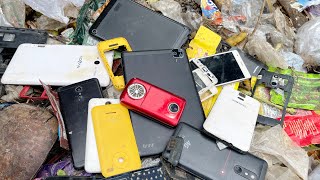 Find lots of used tablet phones || unbranded tablet restoration from trash