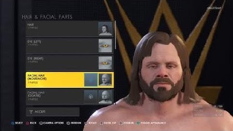 WWE 2K22 making a face part #5