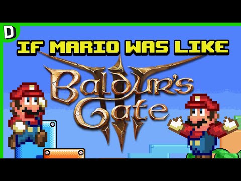 If Mario Was Like Baldur's Gate!