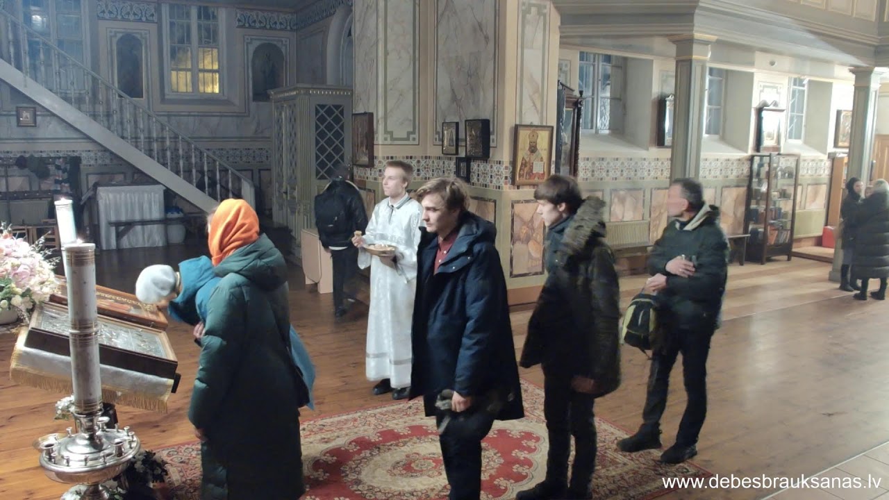 Tā Kunga Pretīmņemšanas Svētku priekšvakara dievkalpojums