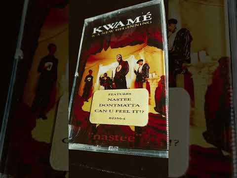 KWAME NASTEE A NEW BEGINNING 1992 RAP CASSETTE TAPE CLASSIC ALBUM ATLANTIC RECORDS 