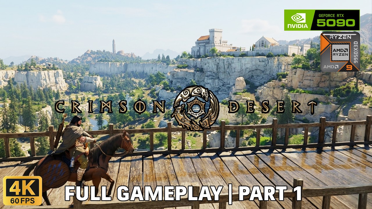 Crimson Desert | 4K 60FPS Max Settings | RTX 5090 x Ryzen 9 9950X3D ...