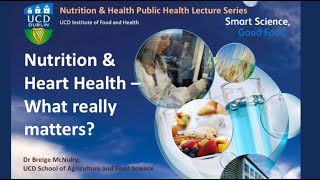 "Nutrition and Heart Health - What Really Matters?" Dr Breige McNulty