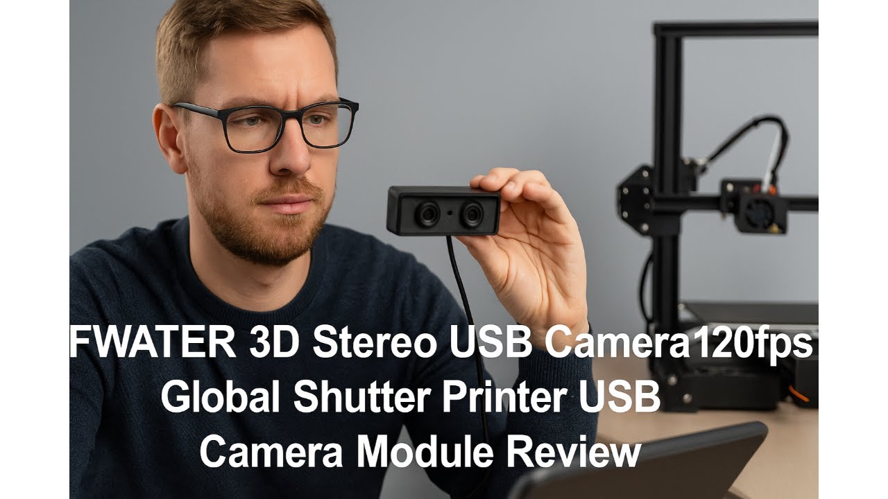 📷 IFWATER 3D Stereo USB Camera 120fps Global Shutter Printer USB Camera Module Review 🔬