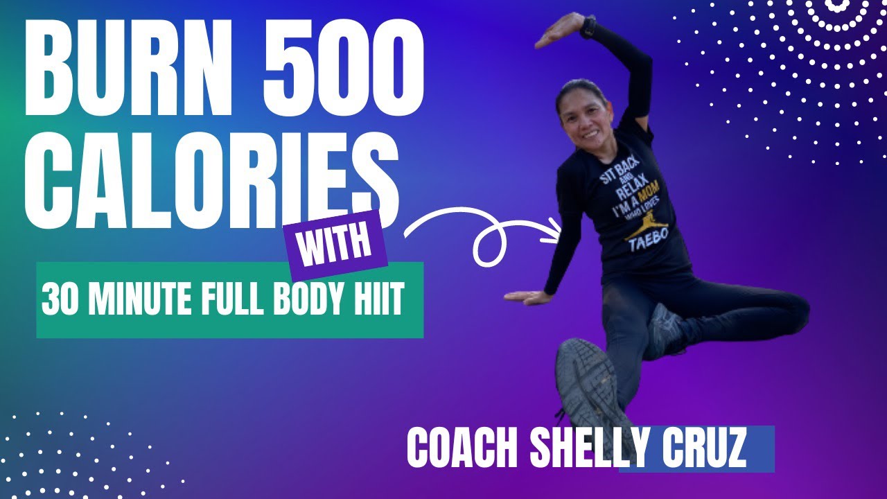30 MINUTE FULL BODY HIIT CARDIO WORKOUT/no equipment - YouTube