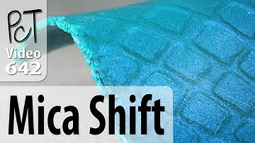 Free Polymer Clay Mica Shift Mini-Tutorial (With A Twist)