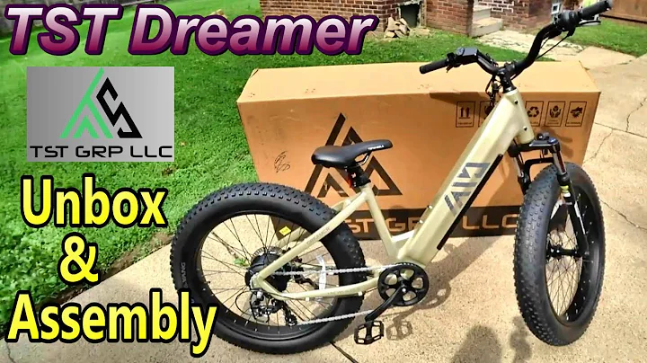TST Dreamer 26 E Bike UnBox and Assembly