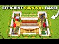 ⛏️ Minecraft : LARGE Underground House 🏡 [ Build Tutorial ]