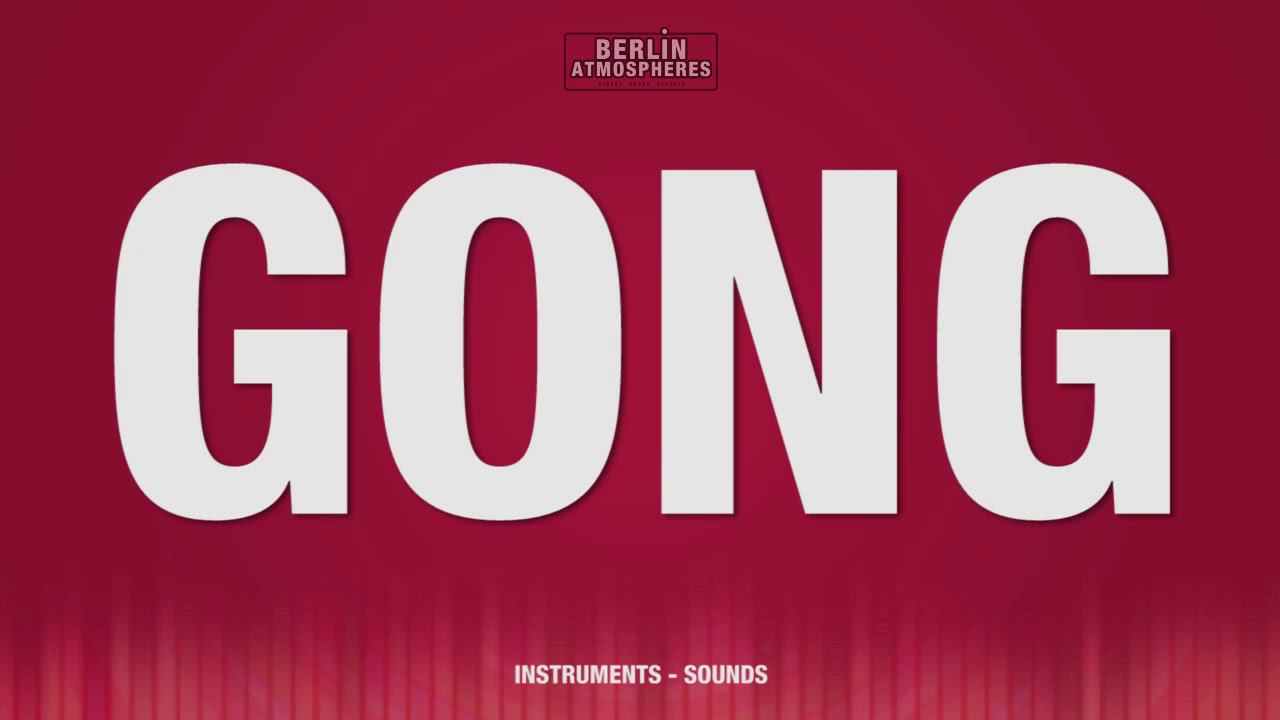 Gong SOUND EFFECT - YouTube