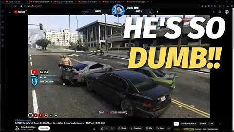 Swizz Reacts to Randy Being Shot Down After Being Undercover! | NoPixel RP | GTA | CG