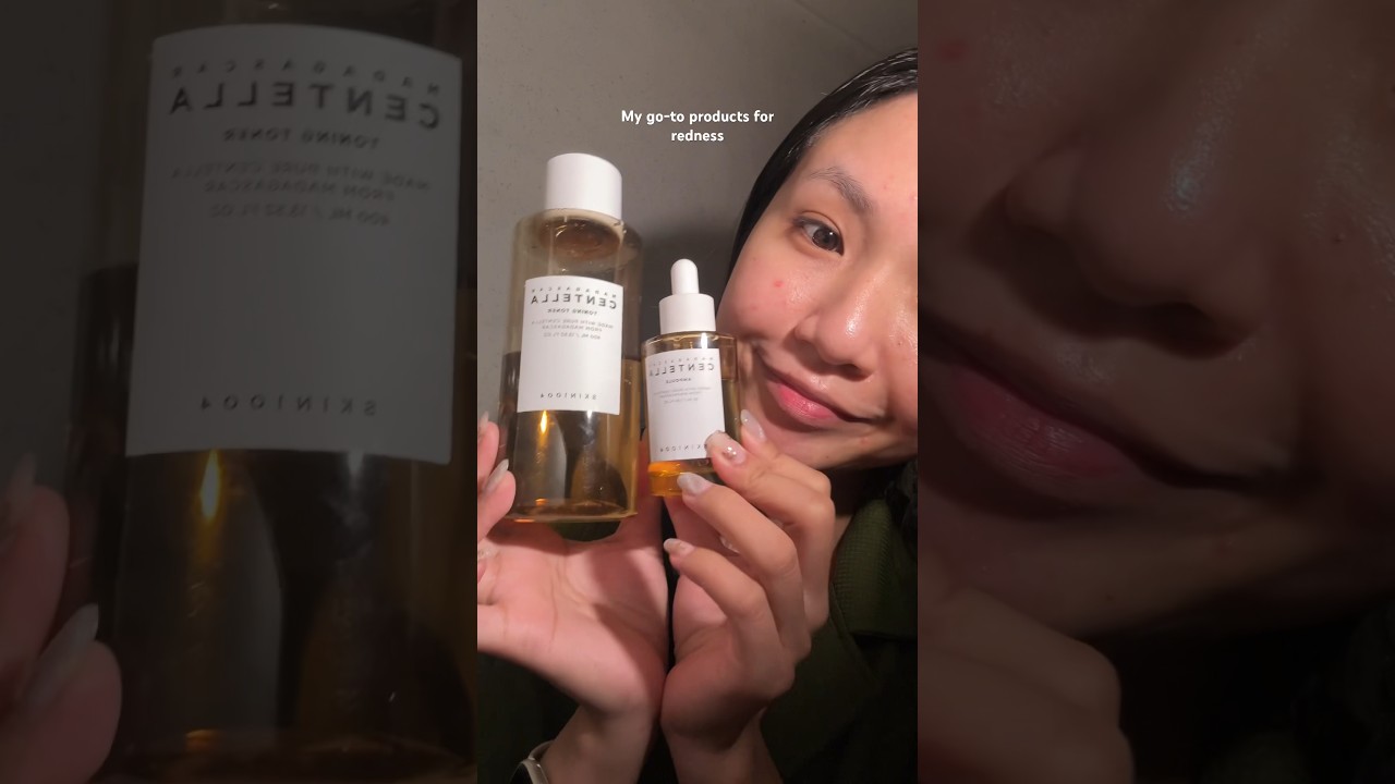 My go-to products for redness relief by Skin1004 