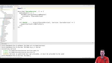 MEAN STACK with Angular4 part 25 - Generate a service