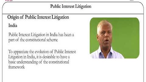 Public interest litigation