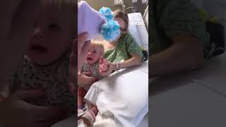 Toddler Gets Overwhelmed To Meet New Baby Brother Shorts