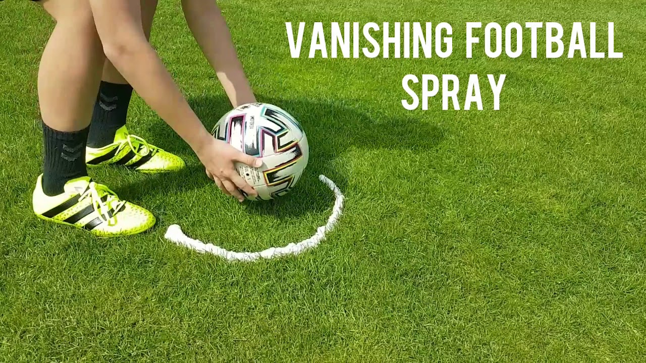 Football spray do malowania linii rzutów wolnych / Vanishing spray