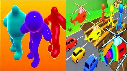 Blob Runner|| Shape Shifting|| All Levels Completed|| Android iOS Gameplay